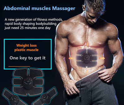Abdominal EMS Muscle Trainer - Burn Fat and Look Good!